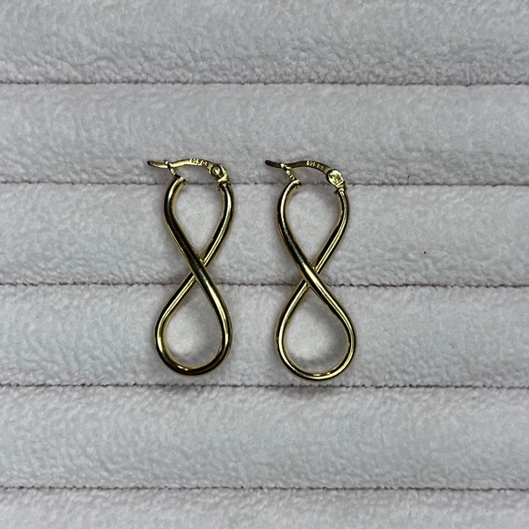 E016 | Infinity Dangle Earrings - Picture 3 of 3